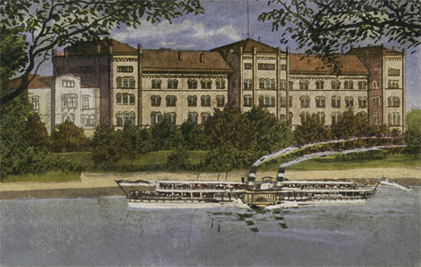 Die Unteroffiziersschule (ca. Anfang des 20. Jahrhunderts)