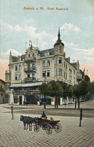 Das Hotel "Kaiserhof" (ca. Anfang des 20. Jahrhunderts)