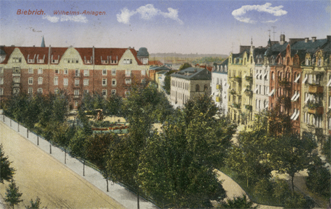 Die Wilhelmanlage (ca. 1922)