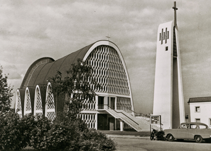 Die Heilig-Geist-Kirche (ca. 60er Jahre des 20. Jahrhunderts)