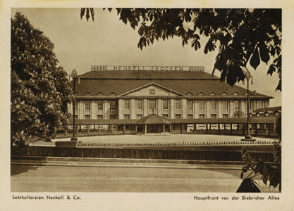 Die Sektkellerei Henkell (ca. 30er Jahre des 20. Jahrhunderts)