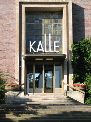 Das Eingangsportal des Kalle-Hauses (Juni 2008)