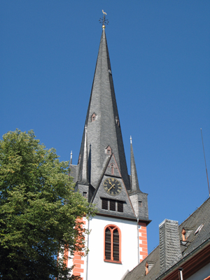 Der Turm der Hauptkirche (August 2007)