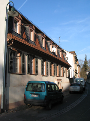 Das Verwalterhaus des Biebricher Schlosses (Dezember 2007)