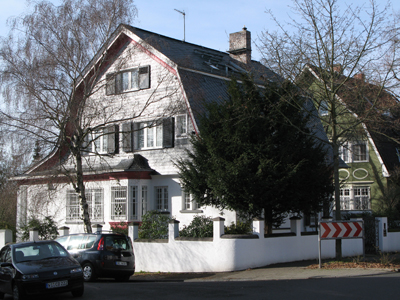 Villen in der Nassauer Straße (Februar 2008)