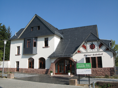 Der ehemalige Bahnhof Landesdenkmal (September 2009)
